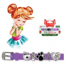 Браслет дитячий Biojoux BJB002 Charms Bracelet MIX 2 - Lilac, фіолетовий