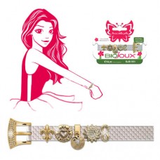 Браслет підлітковий  Biojoux BJB051 Braccialetto ELEGANCE - White, білий