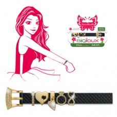 Браслет підлітковий Biojoux BJB054 Braccialetto TRUE LOVE - Black, чорний