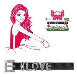 Браслет підлітковий Biojoux BJB056 Braccialetto INFINITE LOVE - Black, чорний Браслет підлітковий Biojoux BJB056 Braccialetto INFINITE LOVE - Black, чорний