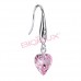 Дитячі сережки Biojoux "Rose Heart Pendant"  BJT722 Kids