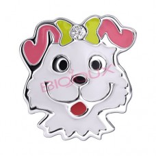 Дитячі сережки Biojoux BJT732 "Nala Puppy" сrystals from Swarovski, 8mm Kids Дитячі сережки Biojoux BJT732 "Nala Puppy" сrystals from Swarovski, 8mm Kids