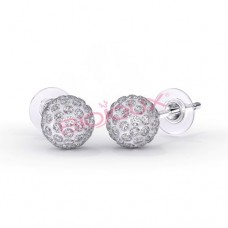 Сережки Biojoux BJ0060 Titan SWAROVSKI Xilion Crystal 6mm