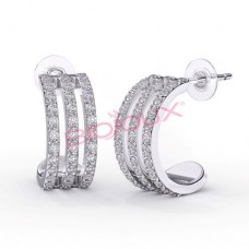 Сережки Biojoux BJT202 Miami Hoop 15mm SS316L