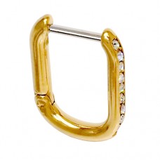 Сережки для вух Biojoux BJT262 Alexia Gold 16mm Сережки для вух Biojoux BJT262 Alexia Gold 16mm
