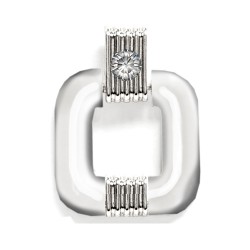 Сережки для вух Biojoux BJT279 Camelia 14mm