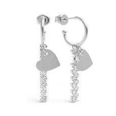 Сережки для вух Biojoux BJT283 Itala 11mm pendent 19mm Сережки для вух Biojoux BJT283 Itala 11mm pendent 19mm