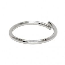 Сережка для носа Biojoux BJT903 кільце 8мм х 0,8мм Сережка для носа Biojoux BJT903 кільце 8мм х 0,8мм