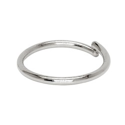 Сережка для носа Biojoux BJT903 кільце 8мм х 0,8мм Сережка для носа Biojoux BJT903 кільце 8мм х 0,8мм