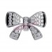 Сережки Biojoux BJT208 Bow Tie Crystals 12mm SS316L