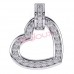 Сережки Biojoux BJT224 Montecarlo Heart 12mm SS316L