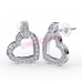 Сережки Biojoux BJT224 Montecarlo Heart 12mm SS316L