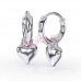 Сережки Biojoux BJT227 Hoop Heart SS316L