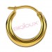 Сережки Biojoux BJT246 MariLU Hoop GP 15mm
