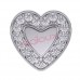 Сережки Biojoux BJT249 Love Me Heart 9mm