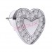 Сережки Biojoux BJT249 Love Me Heart 9mm