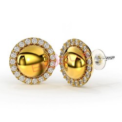 Сережки Biojoux BJT304 Adrienne 12mm GP Сережки Biojoux BJT304 Adrienne 12mm GP