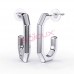 Сережки Biojoux BJT310 Lidia 12x20mm SS