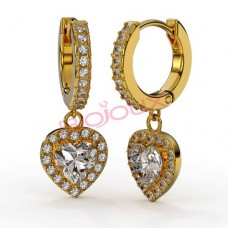 Сережки Biojoux BJT313 Alma Golden  28mm  GP