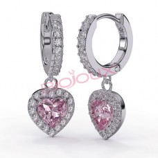 Сережки Biojoux BJT314 Alma Rose  28mm  SS