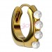 Сережки Biojoux BJT315 Dolores Pearls 18mm GP