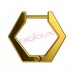 Сережки Biojoux BJT319 Soledad Golden 17mm GP