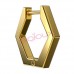 Сережки Biojoux BJT319 Soledad Golden 17mm GP