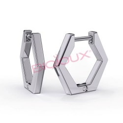 Сережки Biojoux BJT320 Soledad 17mm SS Сережки Biojoux BJT320 Soledad 17mm SS