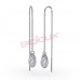 Сережки Biojoux BJT330 Ella 90mm SS