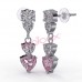 Сережки Biojoux BJT333 Donna Rose 20mm SS