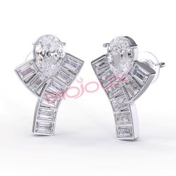 Сережки Biojoux BJT335 Kelly 16mm SS Сережки Biojoux BJT335 Kelly 16mm SS