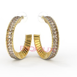 Сережки Biojoux BJT356 Thaladir 30mm GP