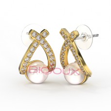 Сережки Biojoux BJT362 Finlo 14mm GP
