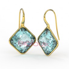 Сережки Biojoux BJT377 Elianna 29mm GP Сережки Biojoux BJT377 Elianna 29mm GP