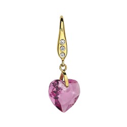 Дитячі сережки Biojoux "Fuchsia Heart Pendant" BJT724 Kids Дитячі сережки Biojoux "Fuchsia Heart Pendant" BJT724 Kids
