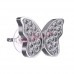 Сережки Biojoux BJT979 Butterfly Crystals 10mm SS