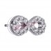 Сережки Biojoux BJT987 Infinity Crystals 11mm SS