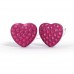 Сережки для вух Biojoux BJT2100 Trendy Crystal Heart