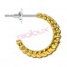 Сережки для вух Biojoux BJT266 Twist again 16mm