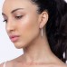 Сережки для вух Biojoux BJT284 Jasmine 35mm