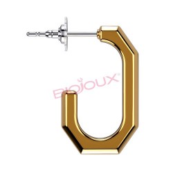 Сережки для вух Biojoux BJT286 Lidia Golden 12x20mm