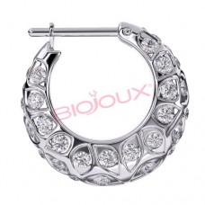 Сережки для вух Biojoux BJT289 Peony 16mm Сережки для вух Biojoux BJT289 Peony 16mm
