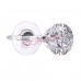 Сережки для вух  Biojoux BJT3040 Trendy SWAROVSKI Ball