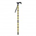 Палиця Maniquick MQ542 Tartan Giallo - Manico Derbi Nero телескопічна