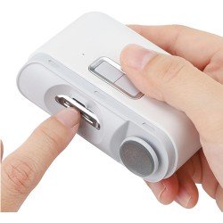 Електричні кусачки для нігтів, полірування нігтів Sanico SA703