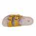 Шльопанці SUECOS Iris Nabuk Senape жіночі гірчичні р.36