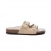 Шльопанці SUECOS Iris Nabuk Sabbia жіночі пісочні р.40