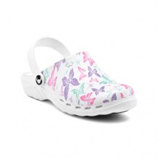 Анатомічні сабо SUECOS Oden Farfalle жіночі метелики р.37