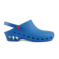 Професійні сабо з ремінцем Rosato RS40 Secur Strap Clogs Blue унісекс сині 