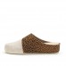 Капці SUECOS Sansa Leopardo бежеві з леопардовим принтом
